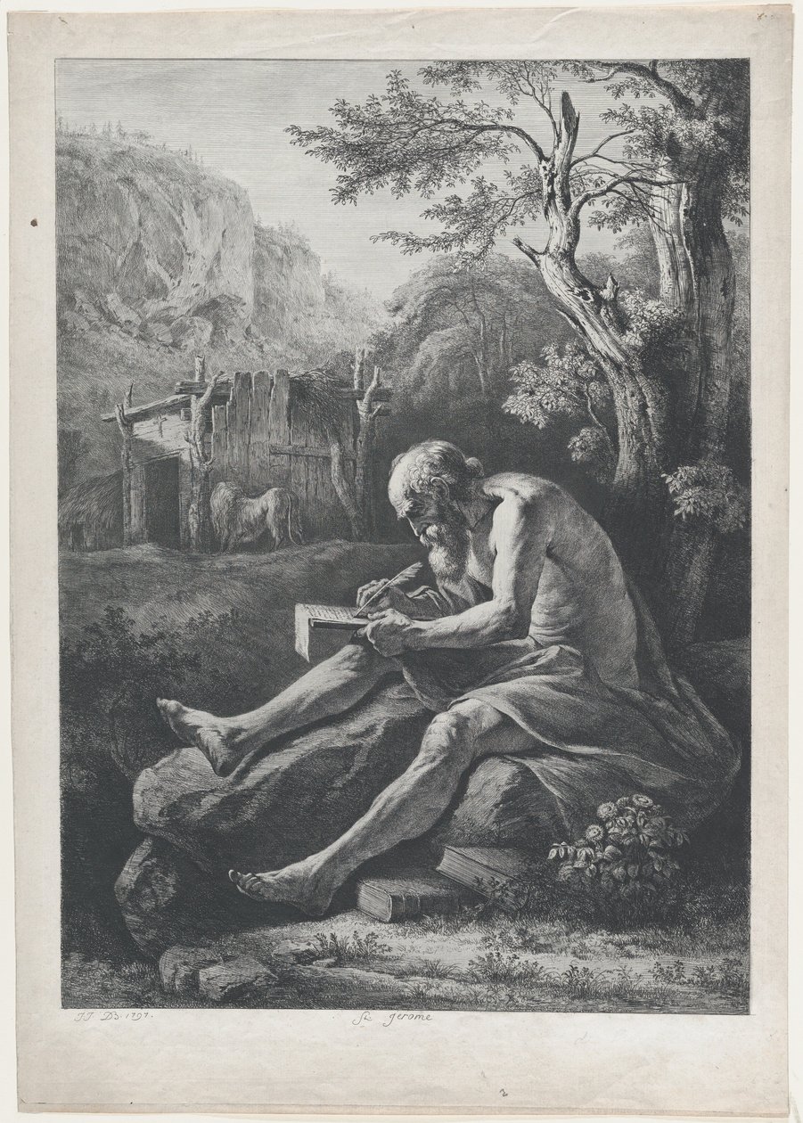 São Jerônimo, 1797. de Jean Jacques de Boissieu