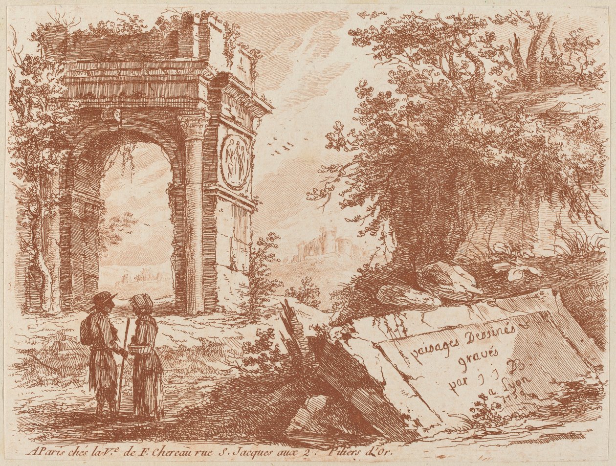 O Arco do Triunfo de Jean Jacques de Boissieu