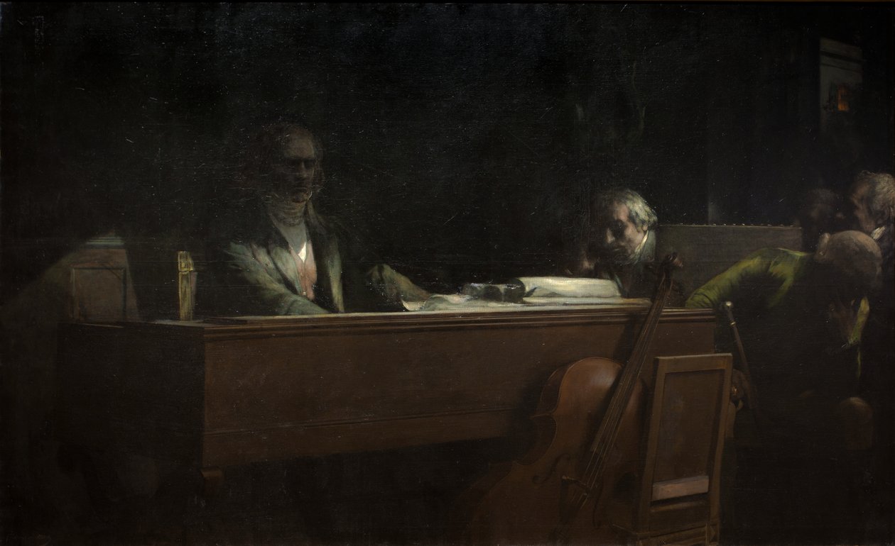 Beethoven, Sonata ao Luar de Jean Joseph Benjamin Constant