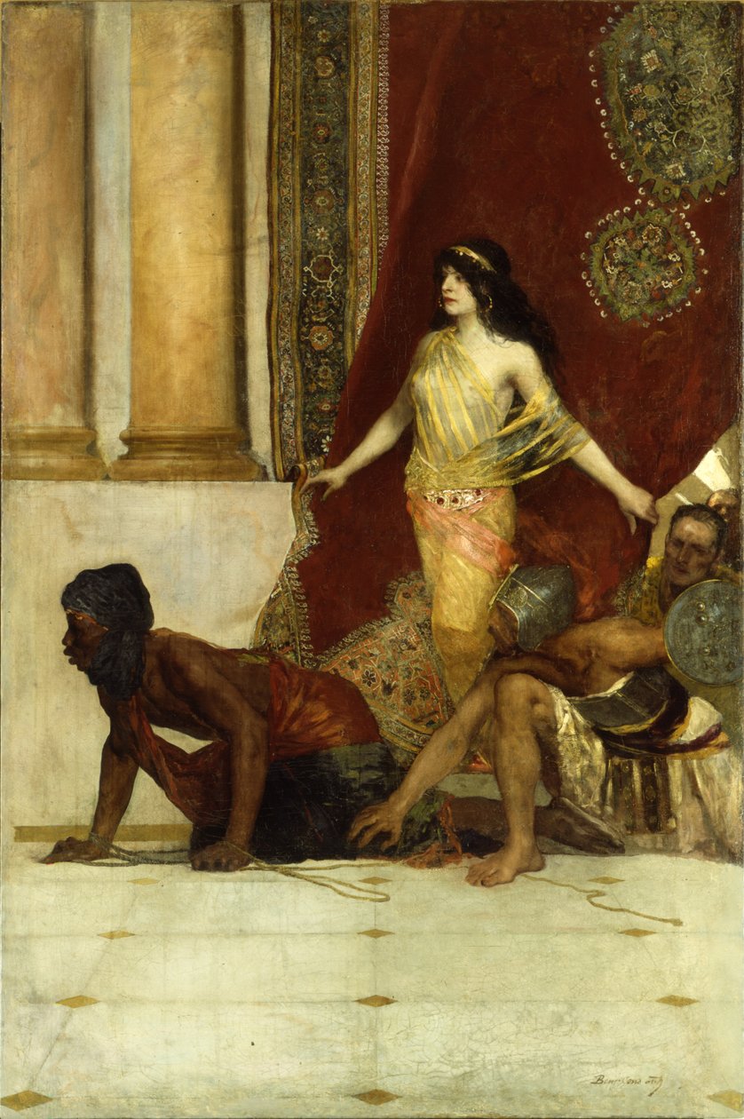 Dalila e os filisteus de Jean Joseph Benjamin Constant