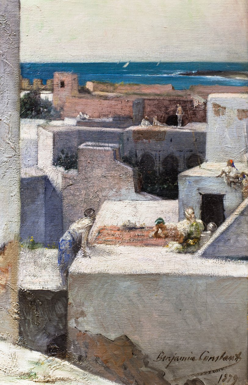 Noite nos terraços (Marrocos) de Jean Joseph Benjamin Constant