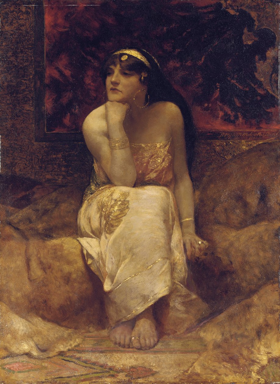 Herodiad de 1881 de Jean Joseph Benjamin Constant