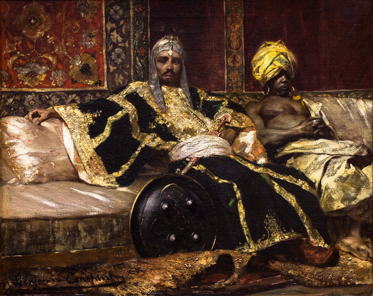 Janízaro e Eunuco de Jean Joseph Benjamin Constant