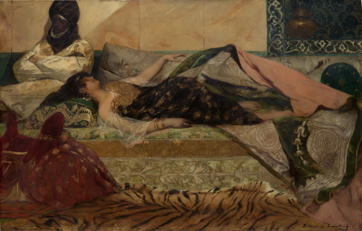 Odalisca. de Jean Joseph Benjamin Constant