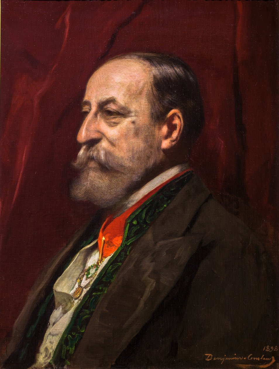 Retrato de Camille Saint-Saens de Jean Joseph Benjamin Constant