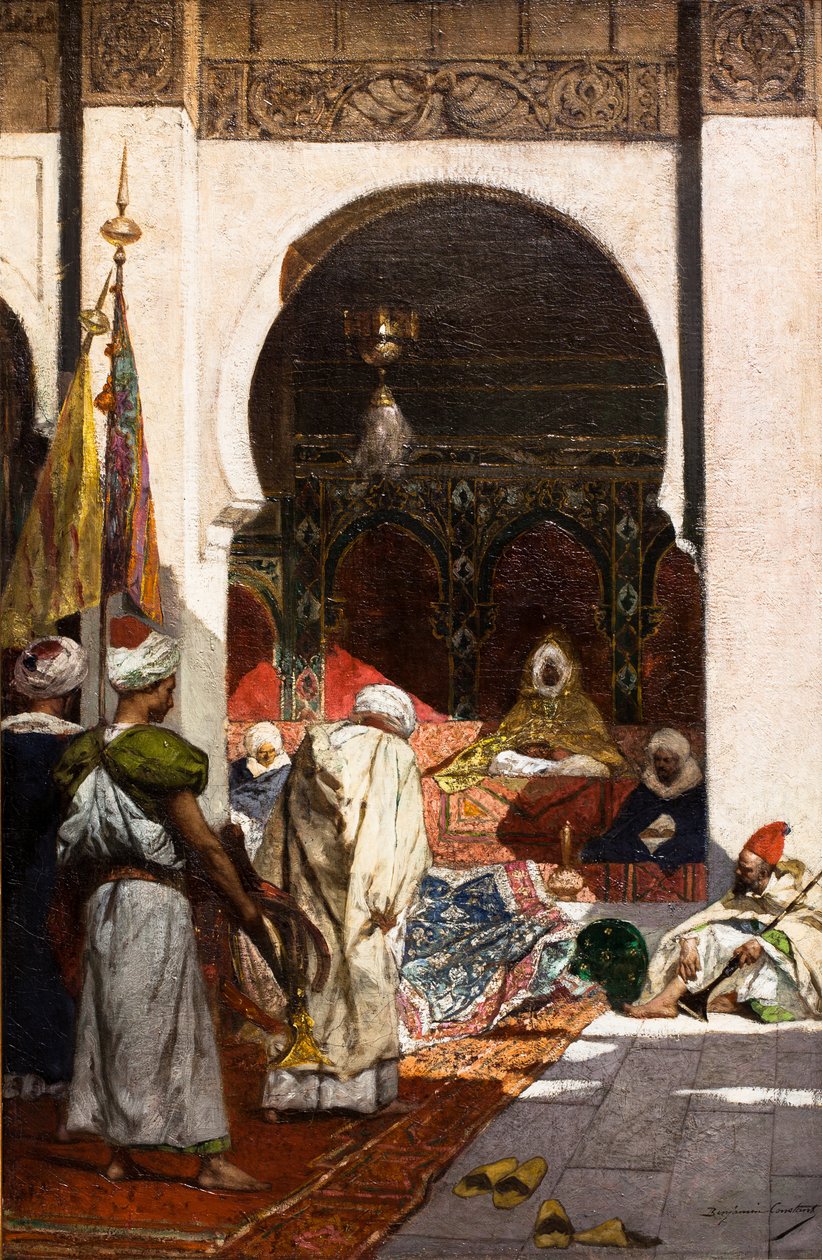 Presentes de um paxá, antes de 1883 (óleo sobre tela) de Jean Joseph Benjamin Constant