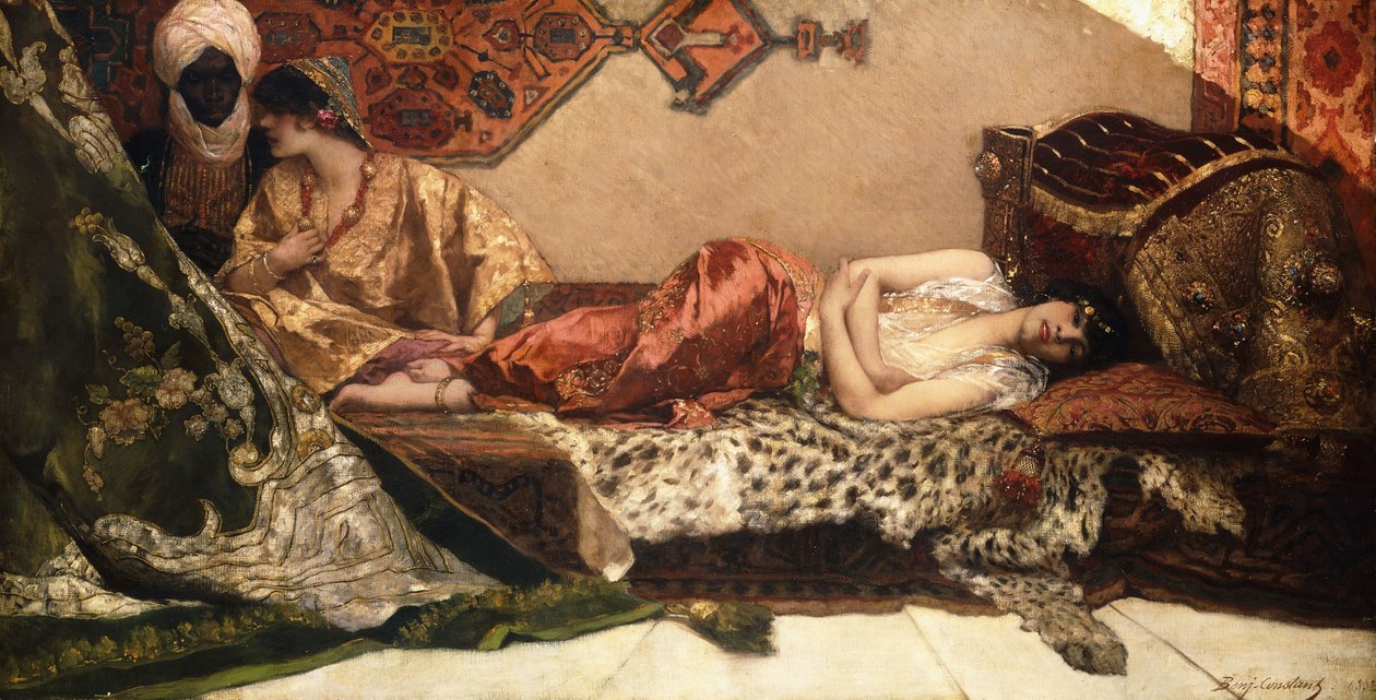 O Odalisco, 1882 de Jean Joseph Benjamin Constant