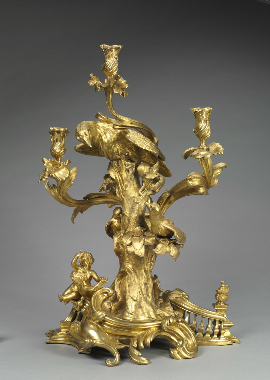 O castiçal, c.1750 de Jean Joseph de Saint Germain