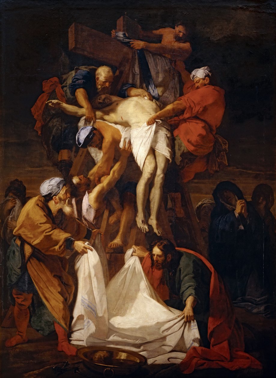 A descida da cruz de Jean Jouvenet