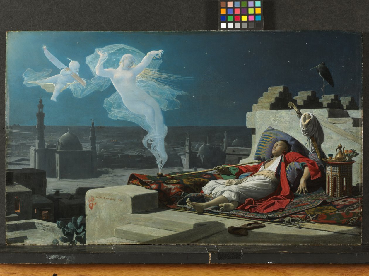 O sonho de um eunuco, 1874 de Jean Jules Antoine Lecomte du Nouy