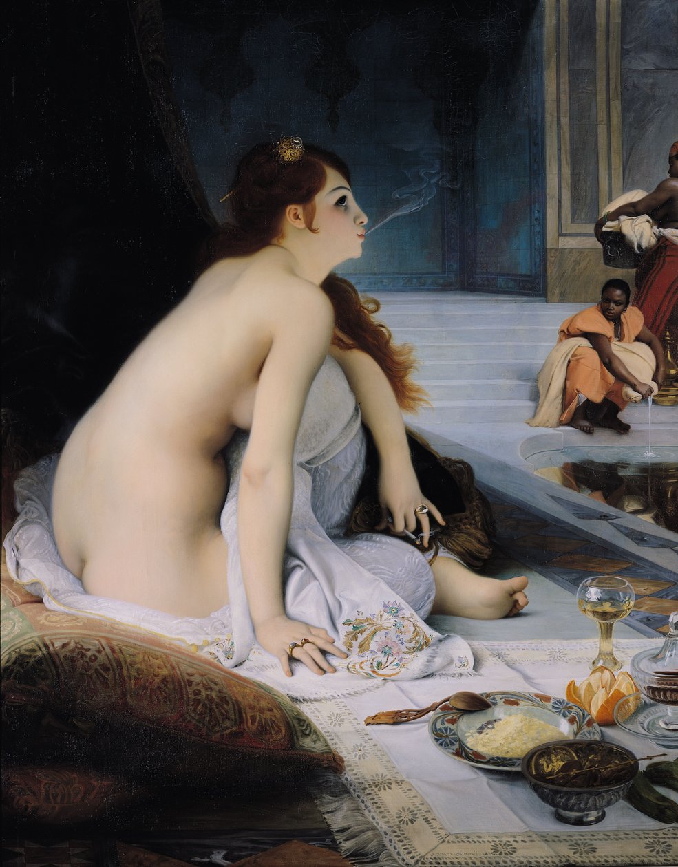 O escravo branco, 1888 de Jean Jules Antoine Lecomte du Nouy