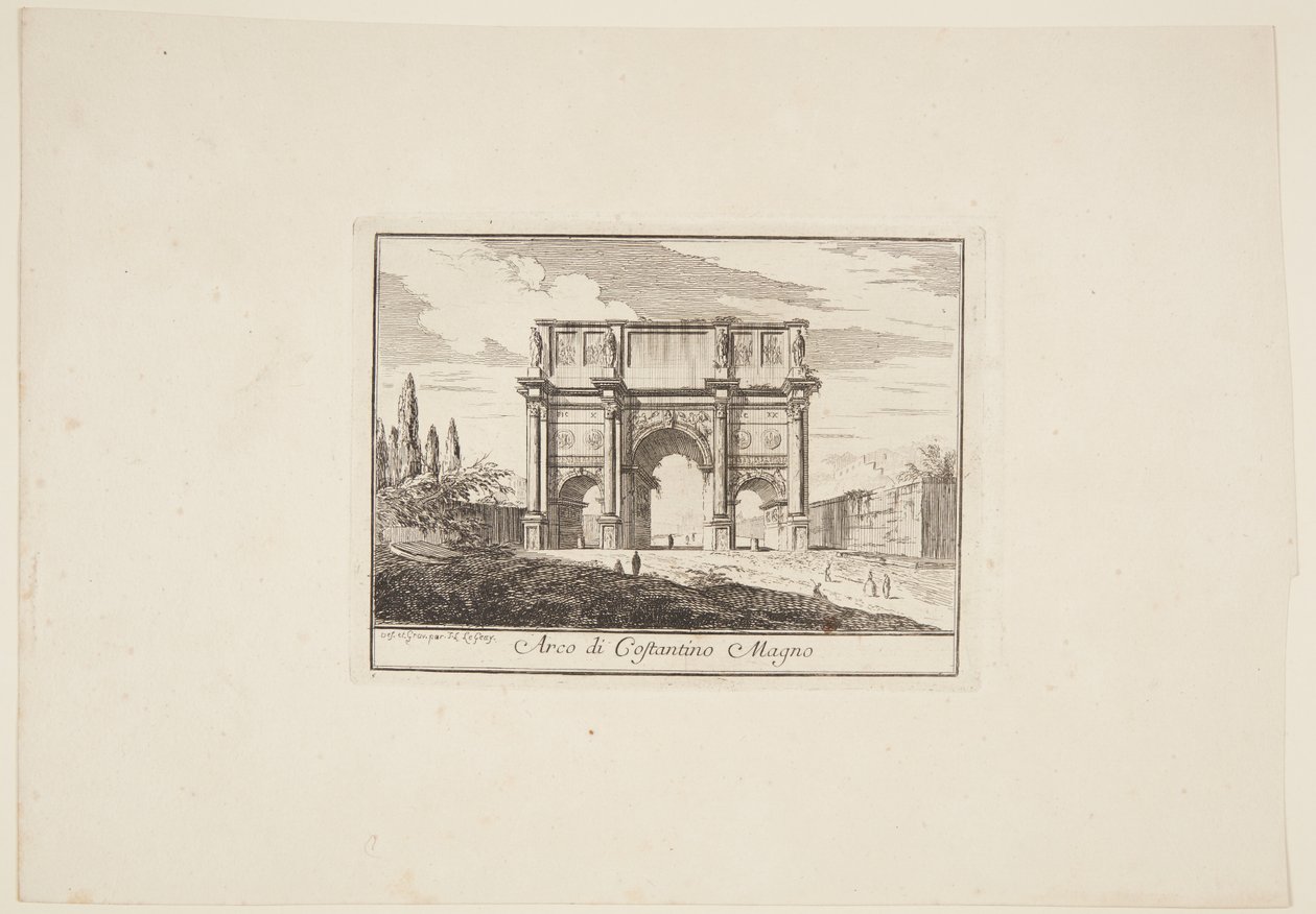 Arco Triunfal de Constantino, o Grande de Jean Laurent Legeay