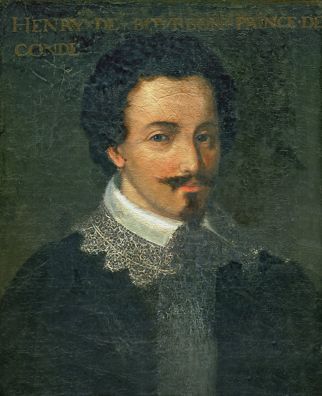 Retrato de Henrique I de Bourbon Conde de Jean Laurent Mosnier