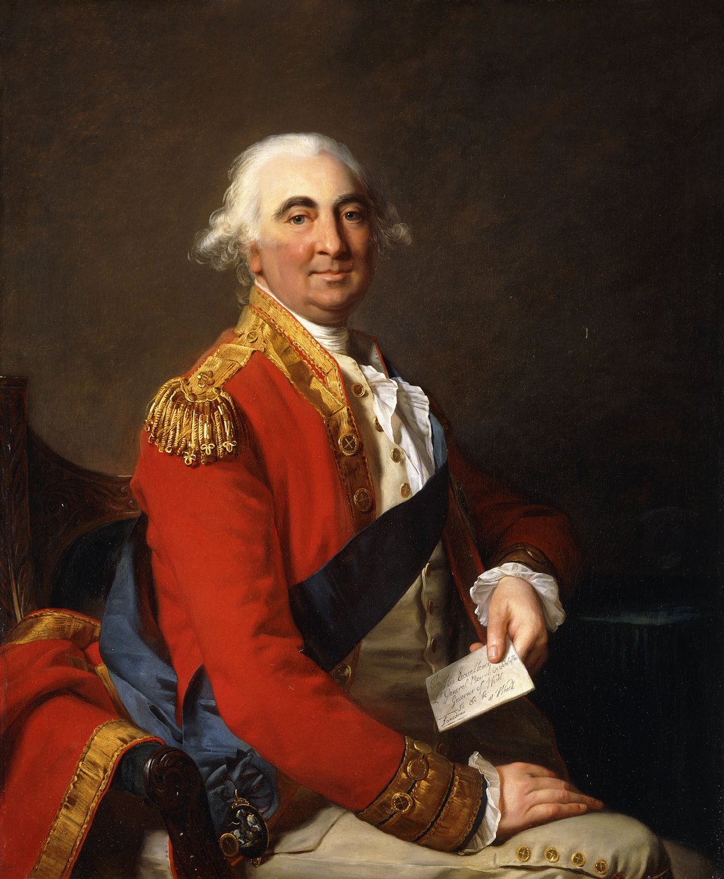 Retrato de William Petty, 2º Conde de Shelburne, 1º Marquês de Lansdowne de Jean Laurent Mosnier