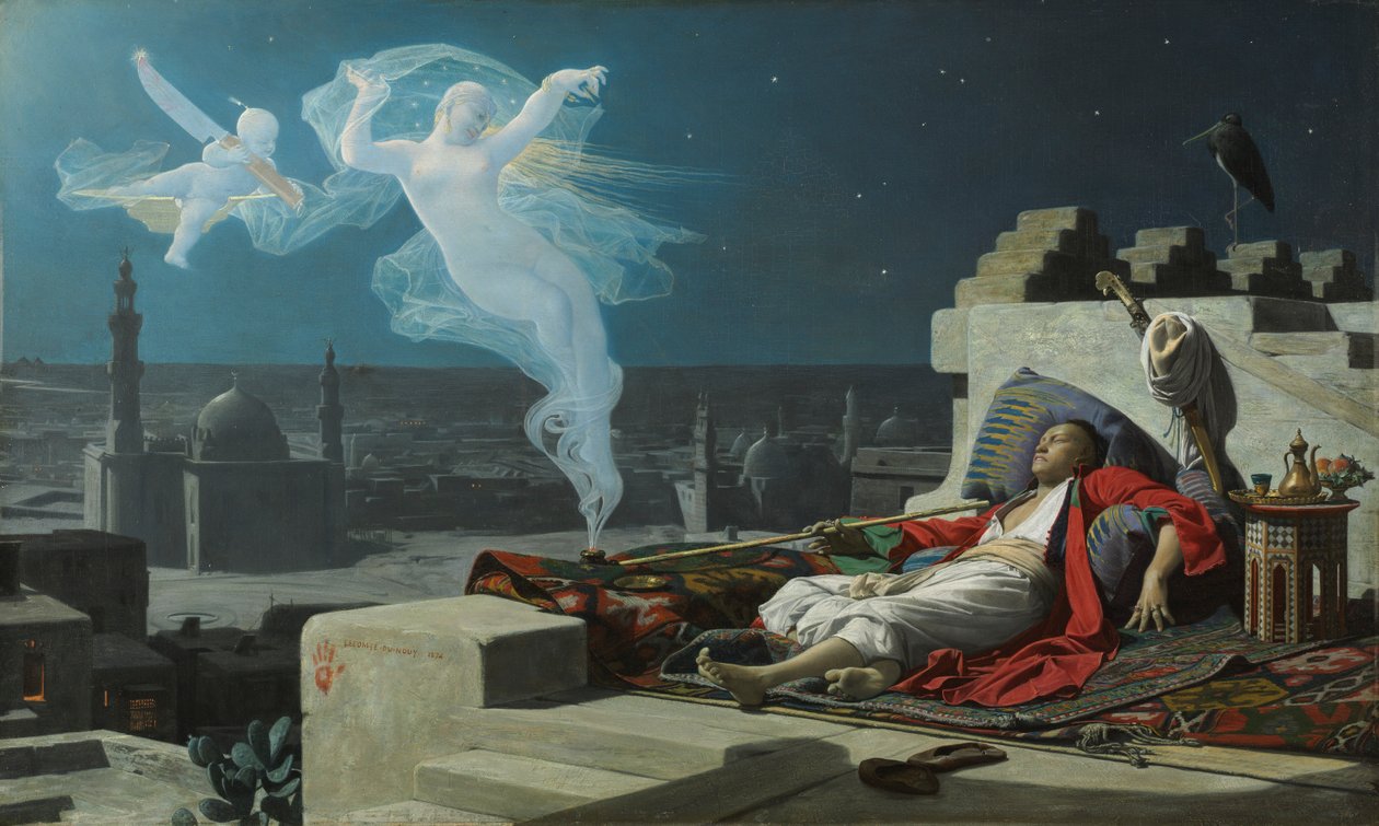 O sonho de um eunuco, 1874. de Jean Lecomte du Nouy