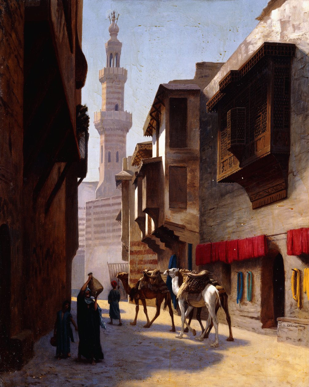Uma rua no Cairo, de Jean Leon Gerome