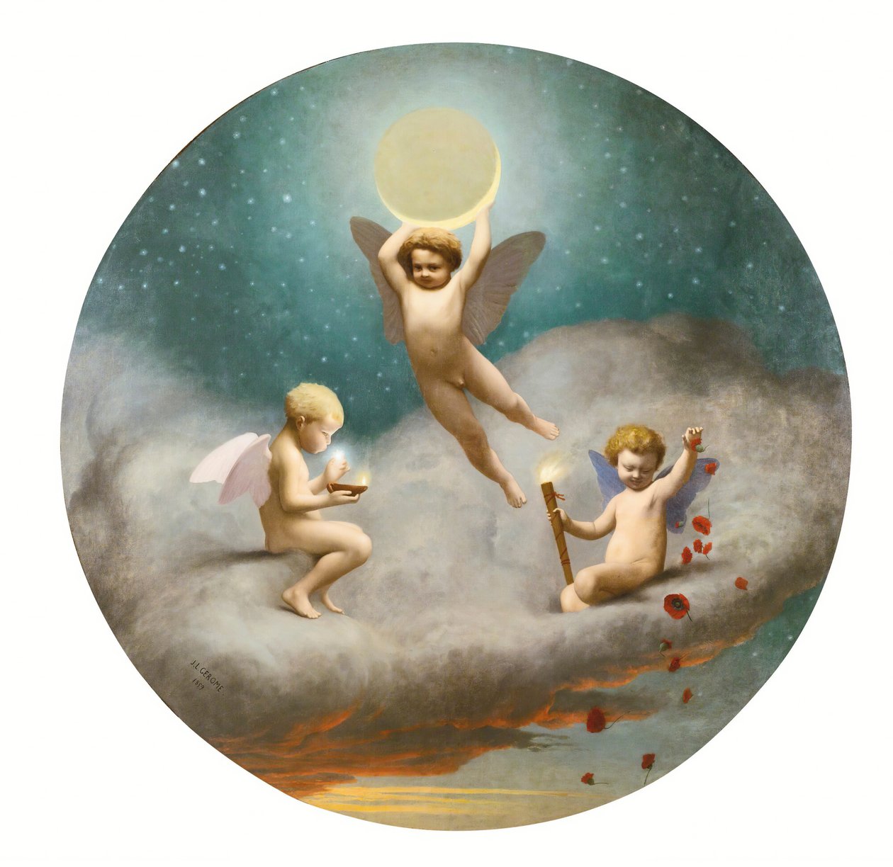 Alegoria da Noite de Jean Leon Gerome