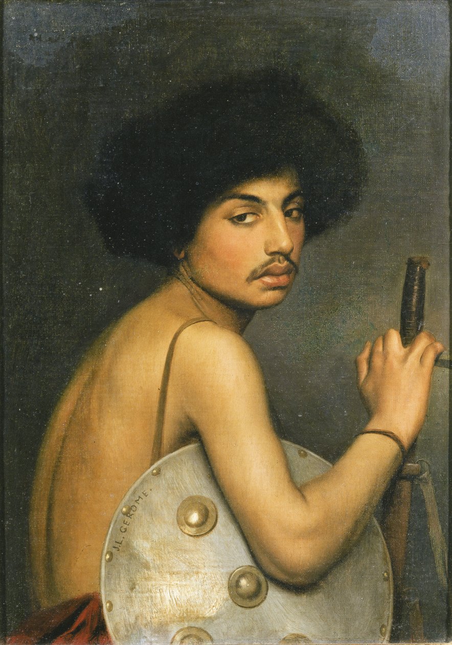 Guerreiro Bisharin, 1872 de Jean Leon Gerome