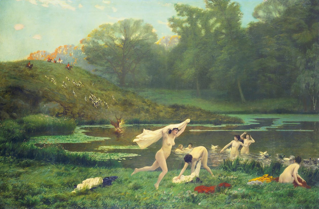 Diane e Acteon de Jean Leon Gerome