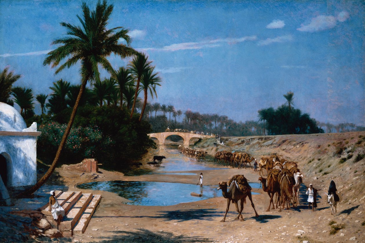 A Caravana de Jean Leon Gerome