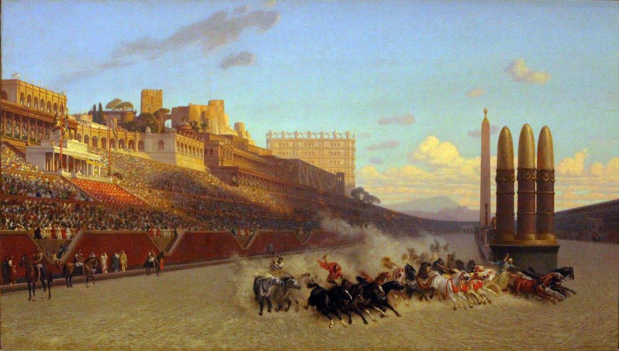 The Circus Maximus de Jean Leon Gerome