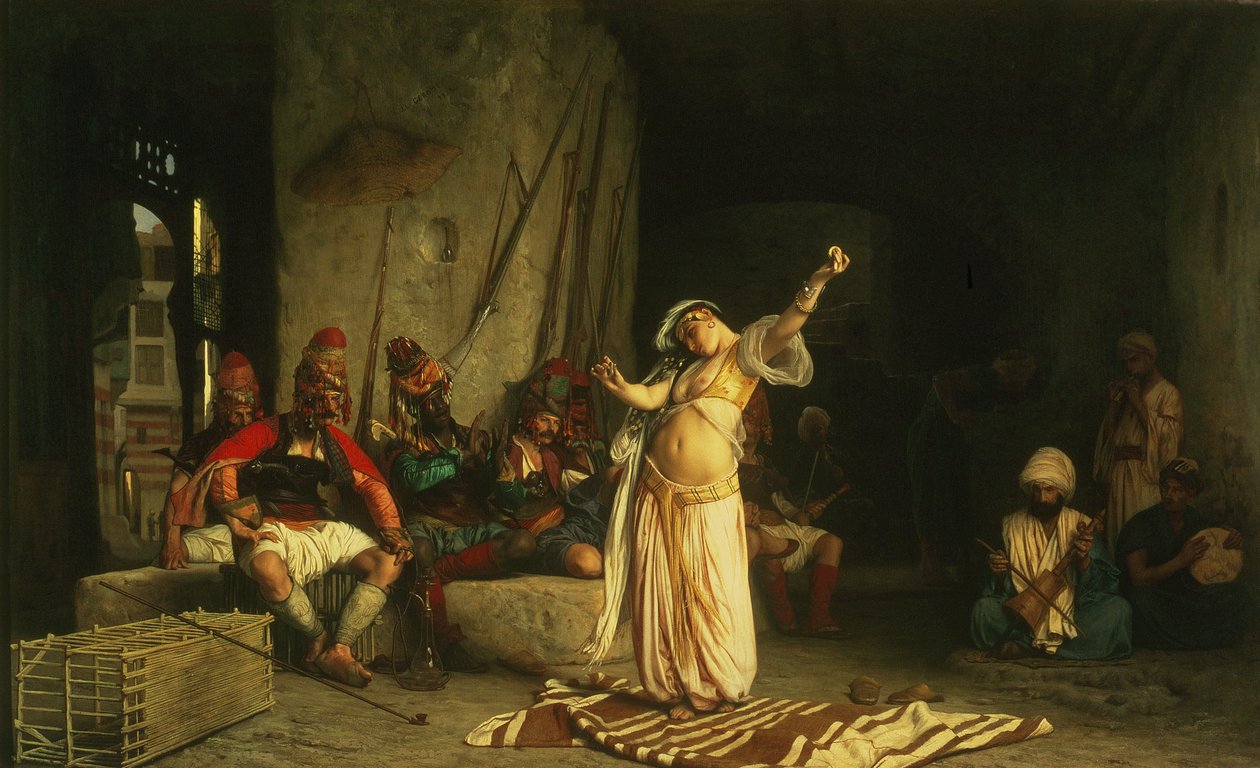 A dança do Almeh, 1863 de Jean Leon Gerome