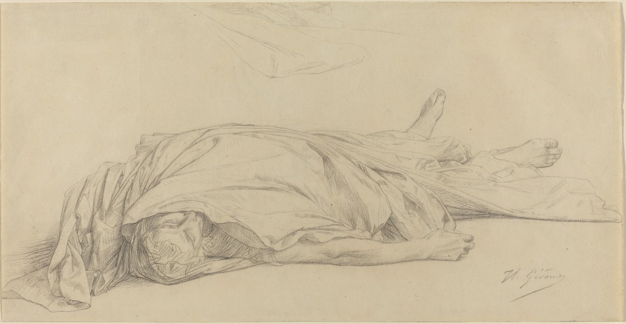 O César Morto de Jean Leon Gerome