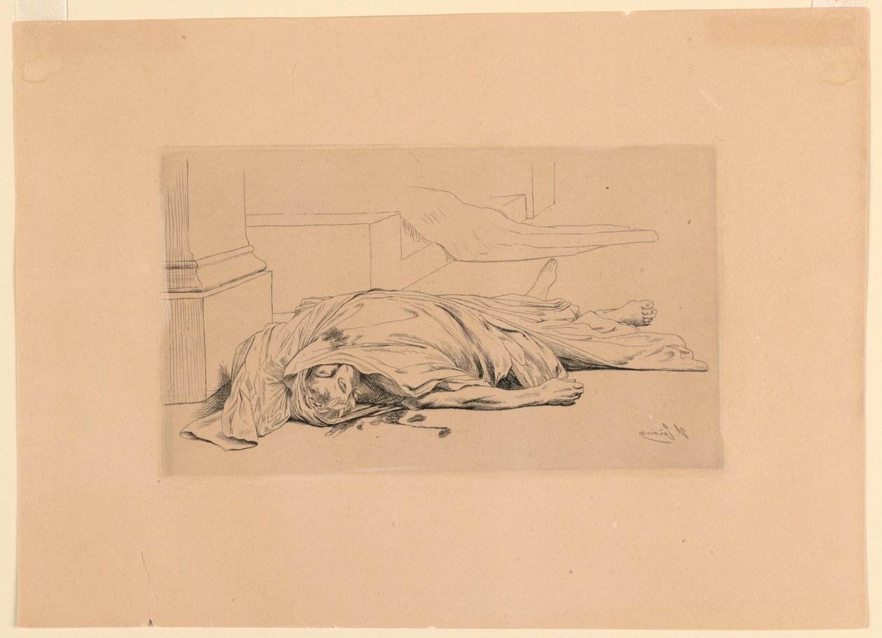 O César Morto de Jean Leon Gerome