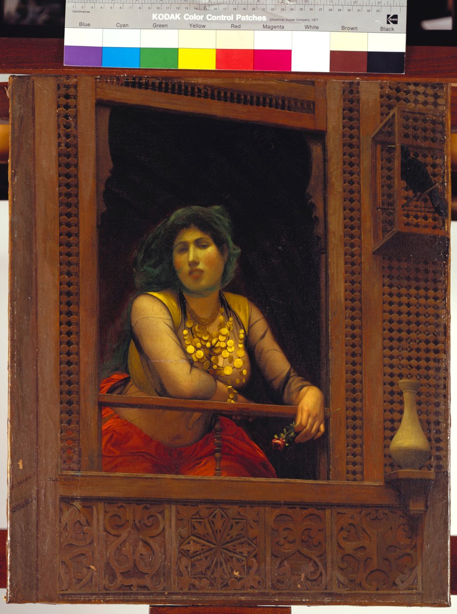 A garota exótica dançando de Jean Leon Gerome