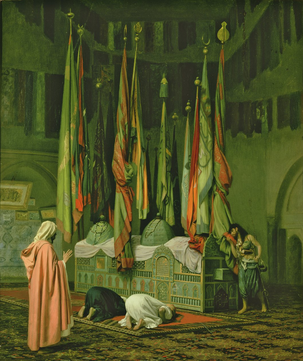 O Santuário do Imam Hussein de Jean Leon Gerome