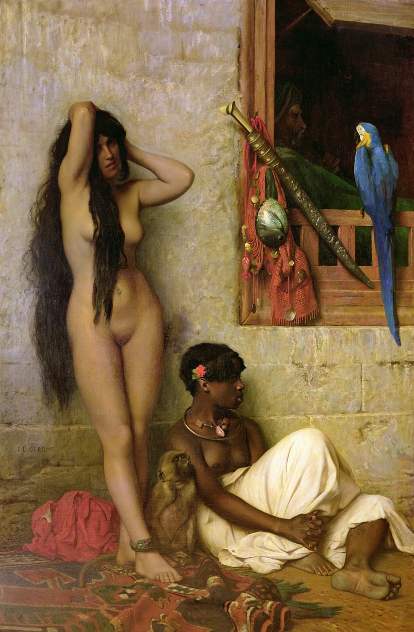 O Escravo à Venda, 1873 de Jean Leon Gerome
