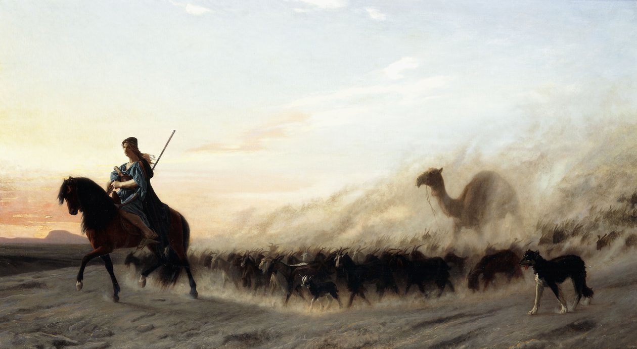 O pastor sírio, 1865 de Jean Leon Gerome