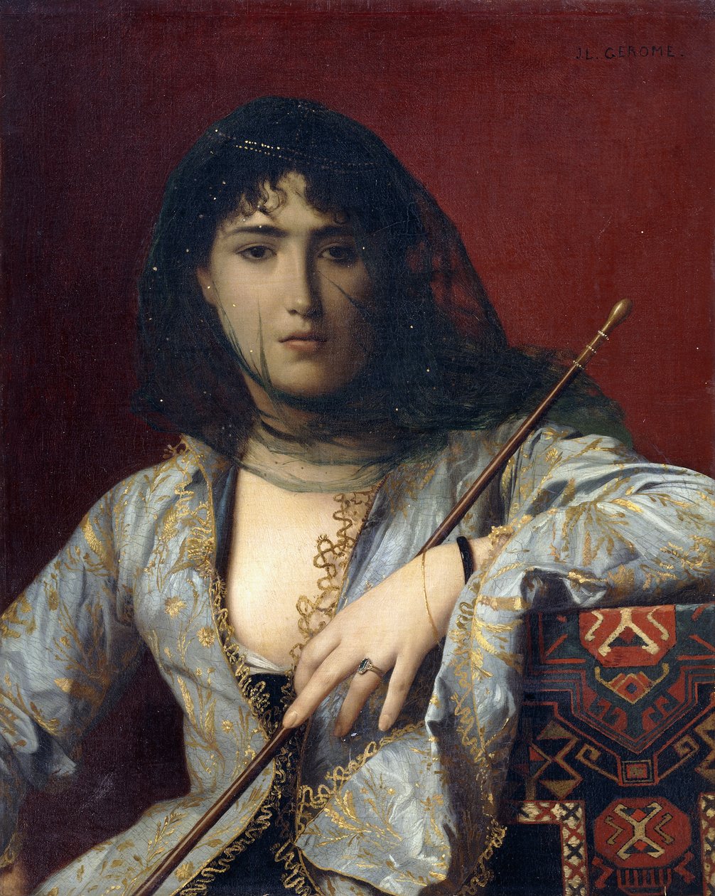 Senhora circassiana velada, de Jean Leon Gerome