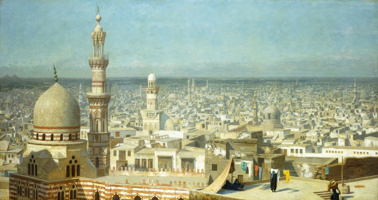 Vista do Cairo, de Jean Leon Gerome