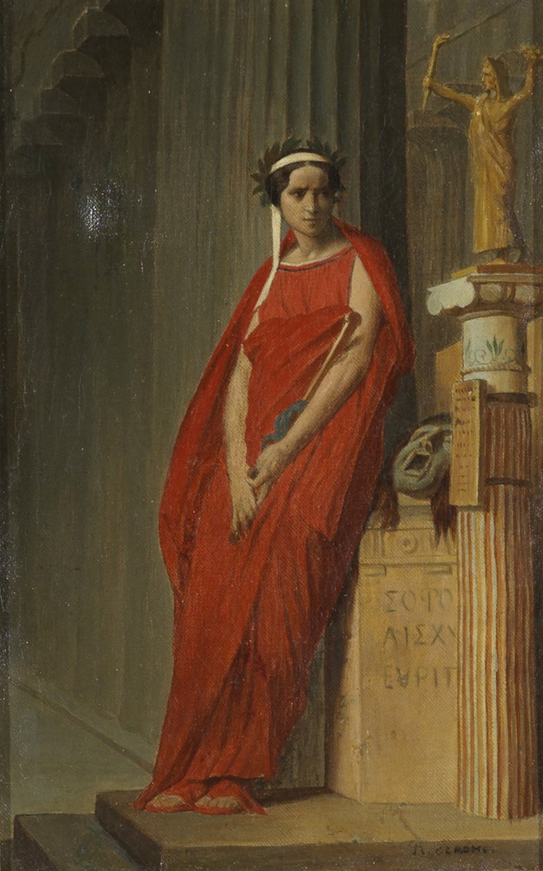 Elisa Rachel como Fedro de Jean Leon Gerome