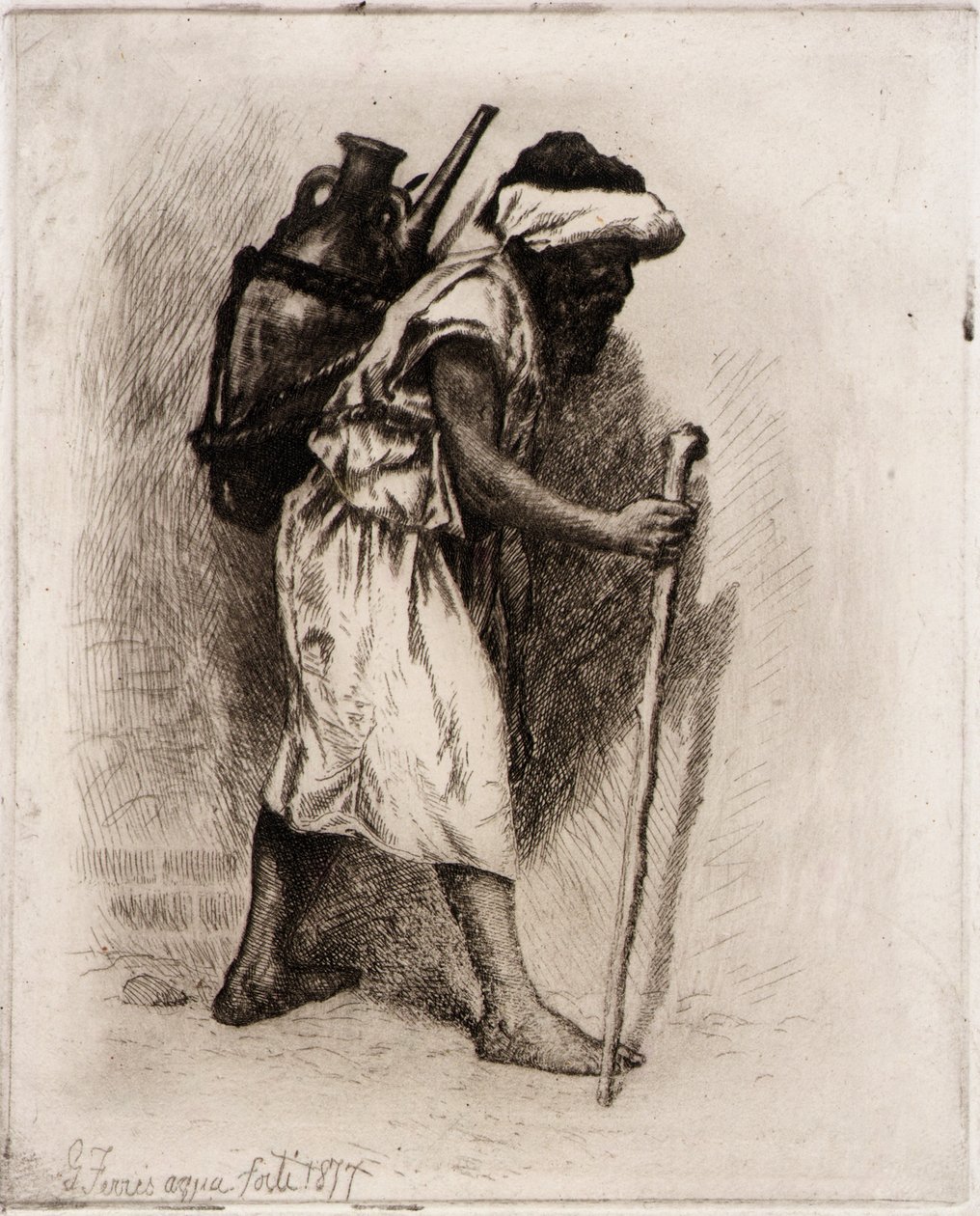 Transportador de água de Jean Leon Gerome Ferris