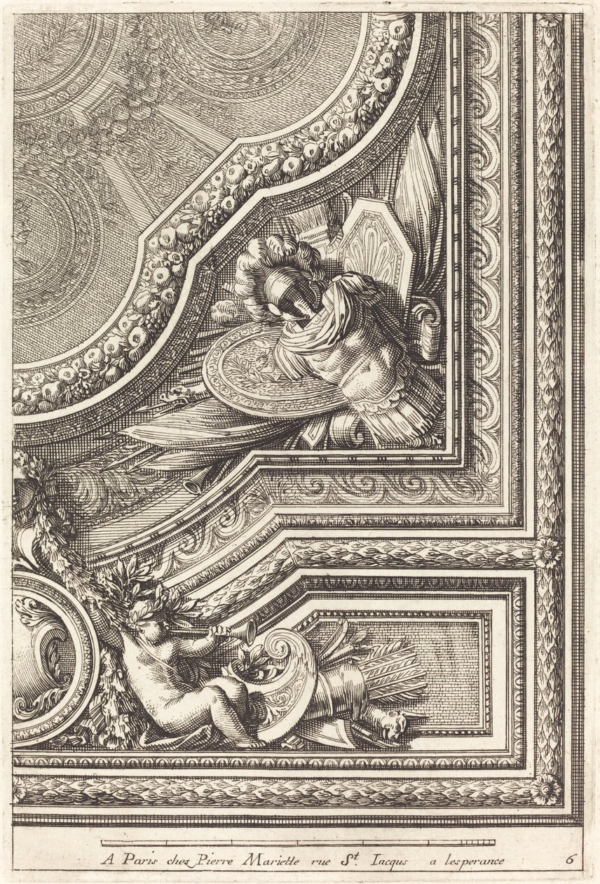 Quartos de plafond de Jean Lepautre