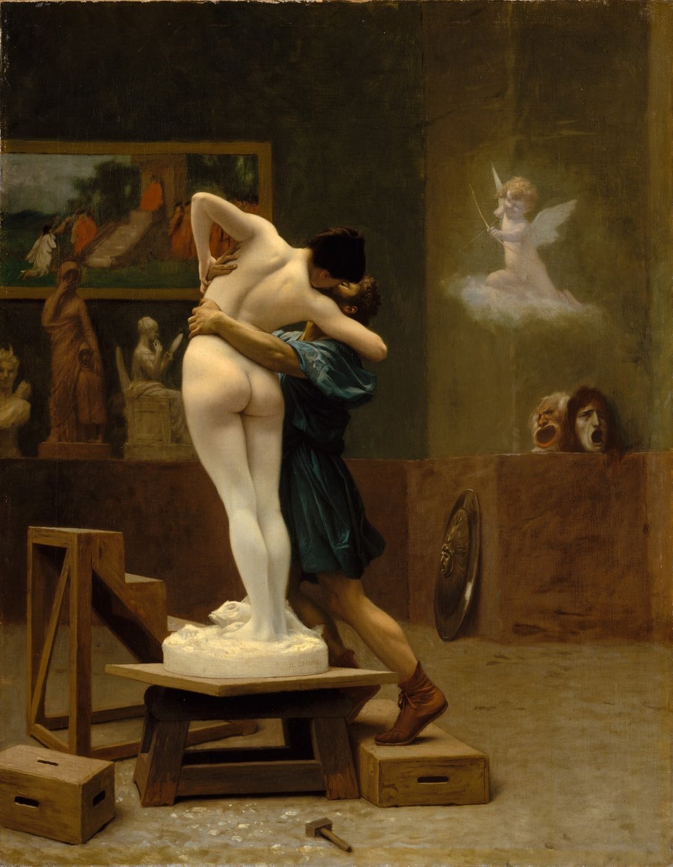 Pigmalião e Galatéia de Jean Leon Gerome