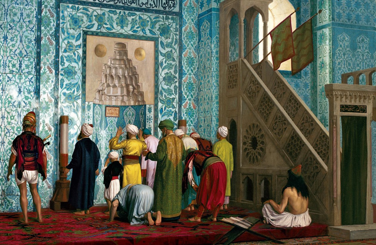 A Mesquita Azul de Jean Leon Gerome