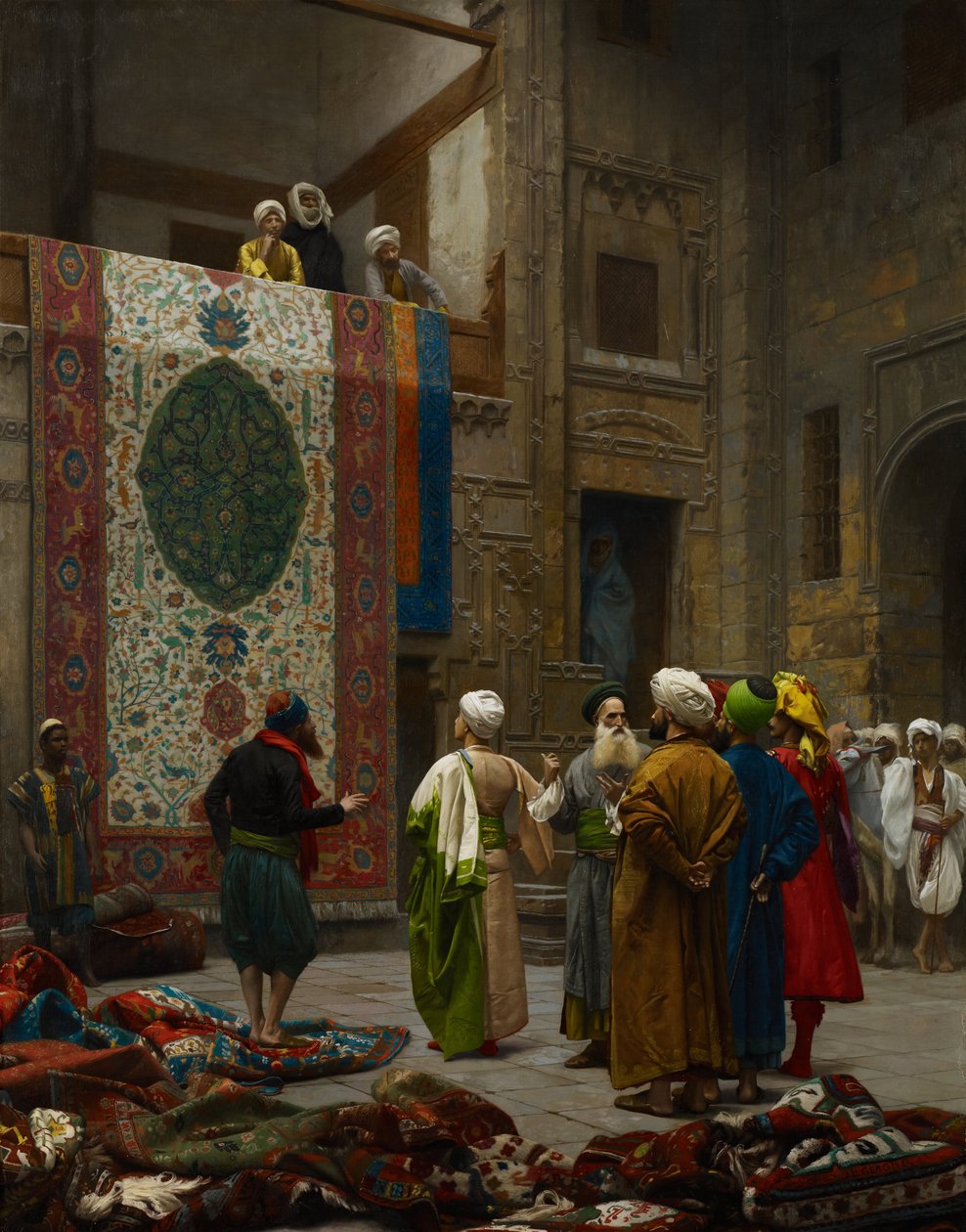 The Carpet Merchant de Jean Leon Gerome