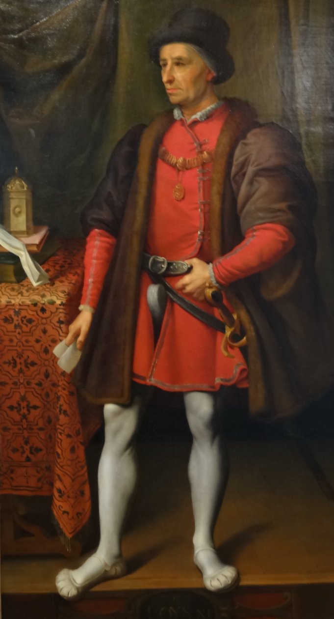 Luís XI, rei de França (1423-1483) de Jean Leonard Lugardon