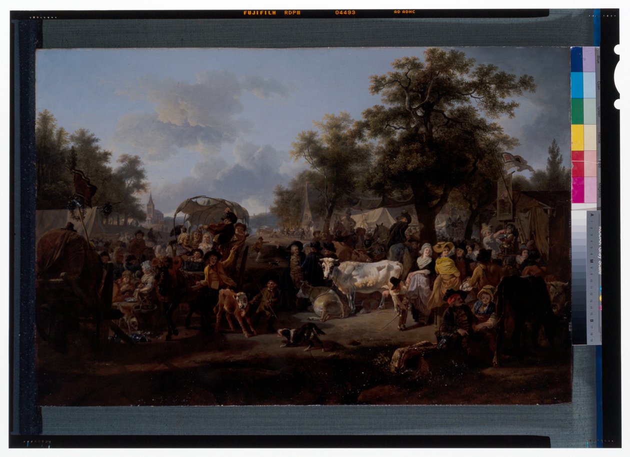 A feira da aldeia de Jean Louis (1744 1829) De Marne
