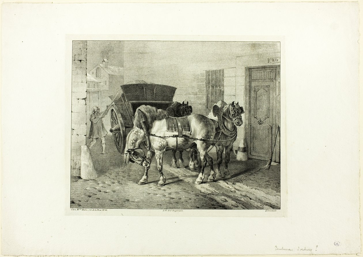 Limpadores de rua de Jean Louis André Théodore Géricault