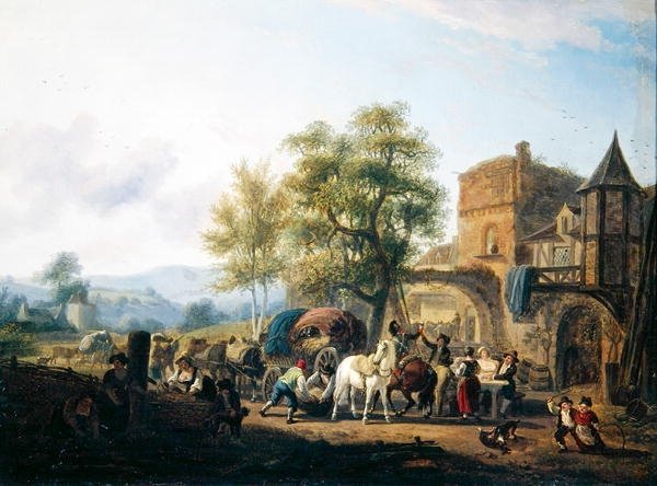 Descanse antes de uma pousada de Jean Louis De Marne