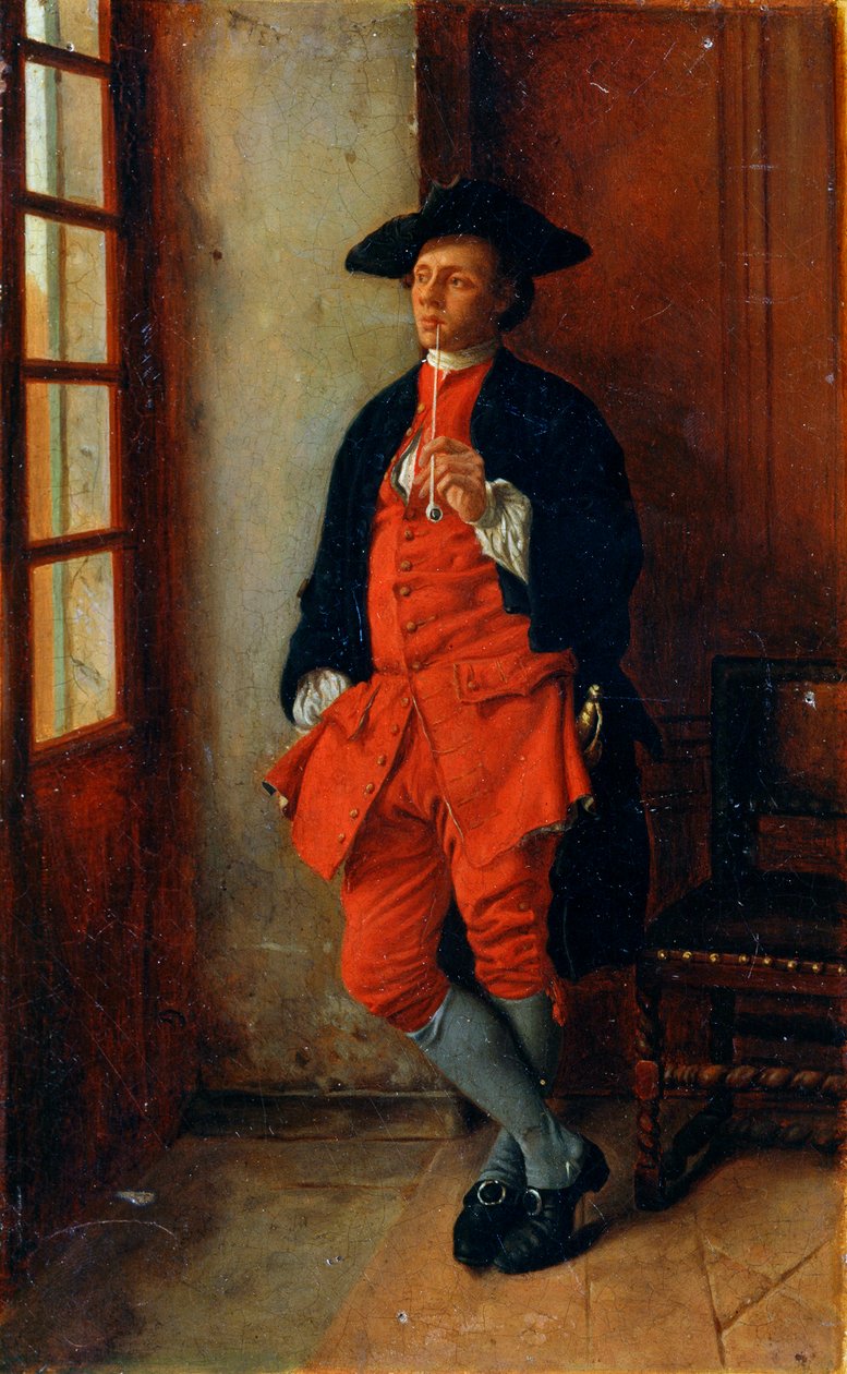Um fumante, do século XIX. de Jean Louis Ernest Meissonier
