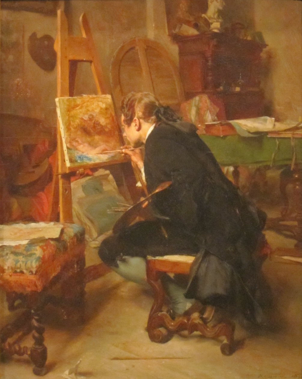 Um pintor de Jean Louis Ernest Meissonier