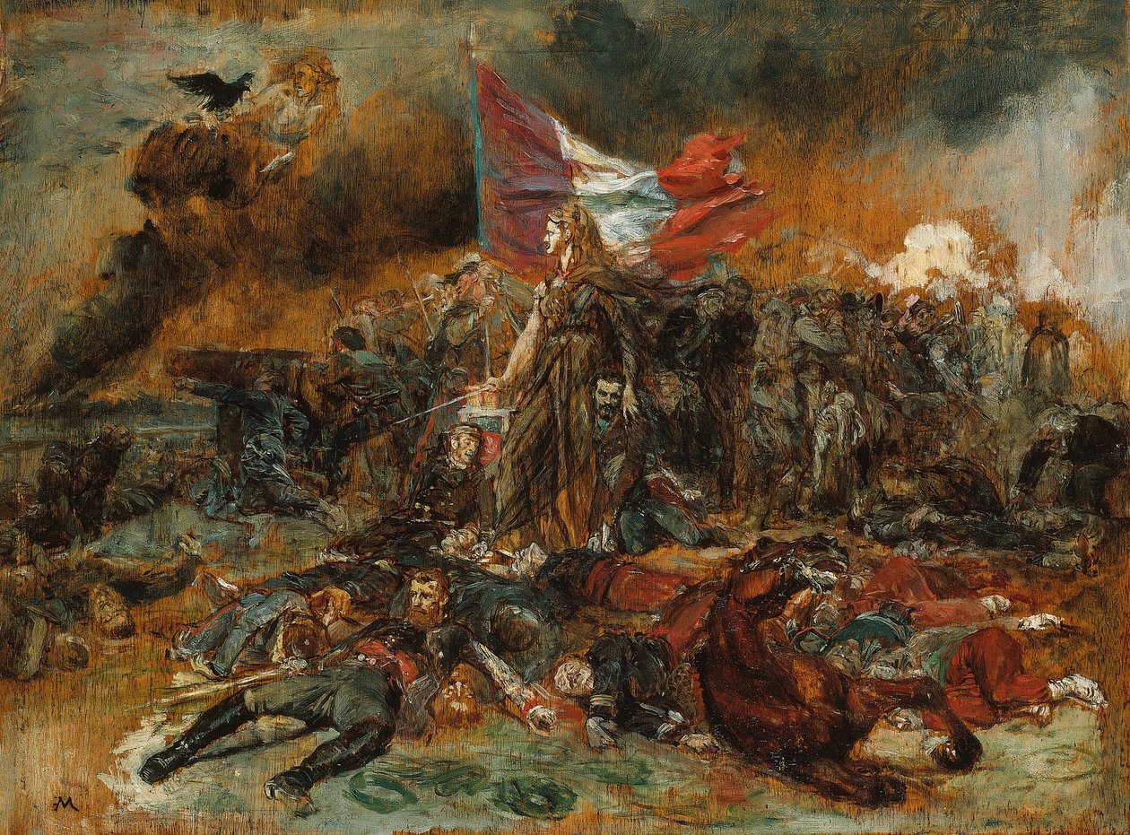 A Defesa de Paris, 187071. de Jean Louis Ernest Meissonier