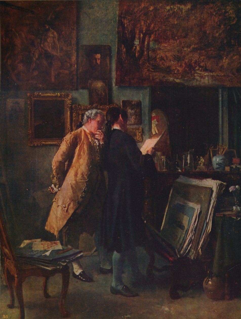 O coletor de impressão, c1850, c1915 de Jean Louis Ernest Meissonier
