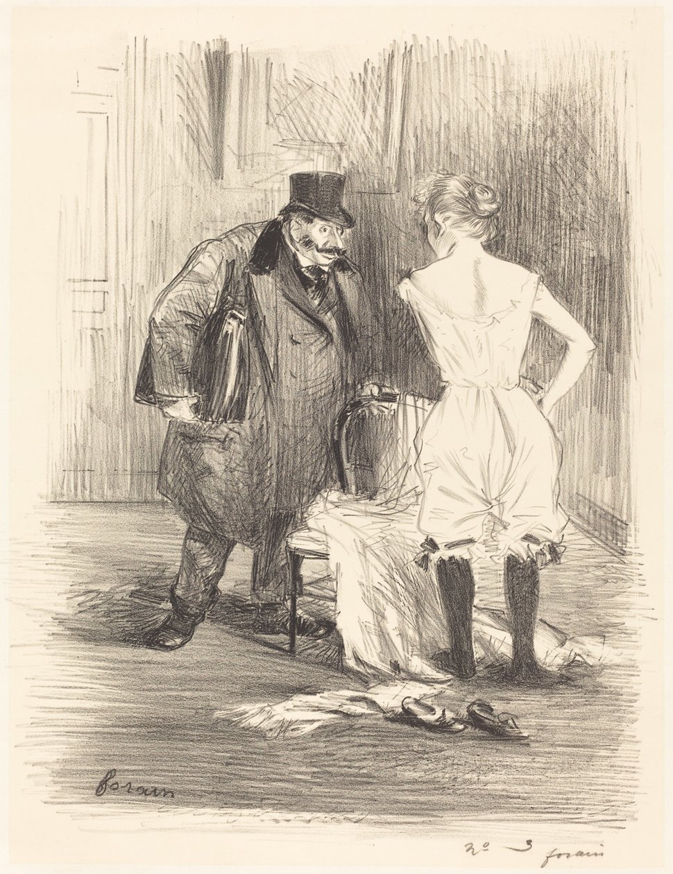 Uma convulsão de Jean Louis Forain