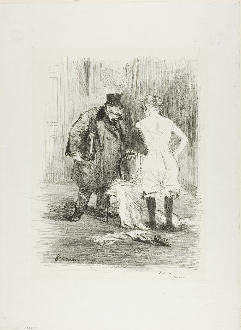 Uma convulsão de Jean Louis Forain